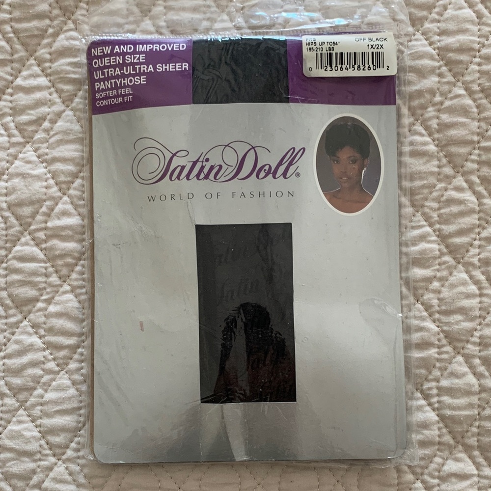 Black Ultra-Sheer Pantyhose